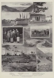 Die Chinesische Frage, mit der Britischen Grenzkommission in der Mirs-Bucht